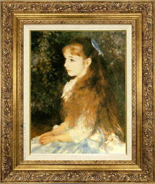 楽天市場】ルノワール 絵画 イレーヌ・カーン・ダンヴェルス嬢の肖像