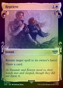 銀幕 FOIL】【英】一時の猶予/Reprieve[白U]【LTR】[ホリデー・ショー