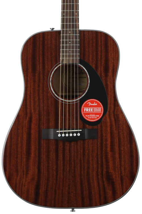 Fender CD-60S - Natural Mahogany | Sweetwater