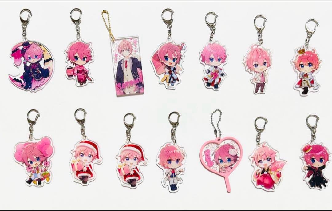 さとみくん アクリルキーホルダー バラ売り可能 すとぷり さとみ さとみくん アクキー プリンス 2022 夏 サマー