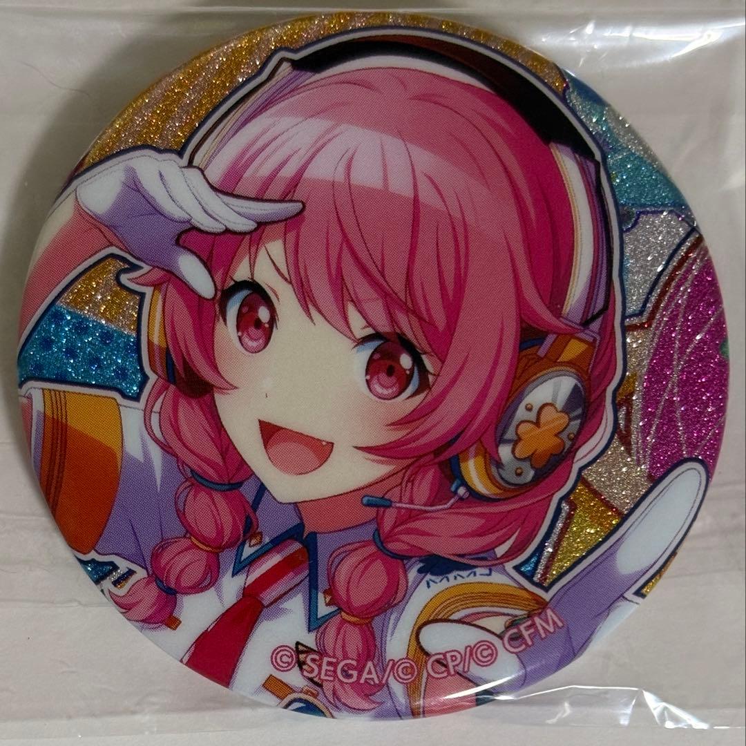 プロセカ 桃井愛莉 グリッター缶バッジ フロートプランナー - メルカリ